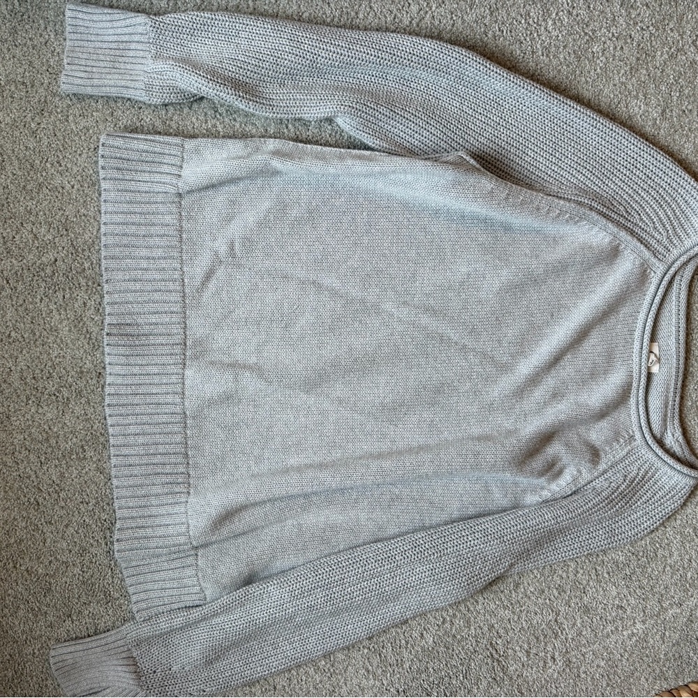 XS oversized aerie Gray Sweater - Cozy Knit